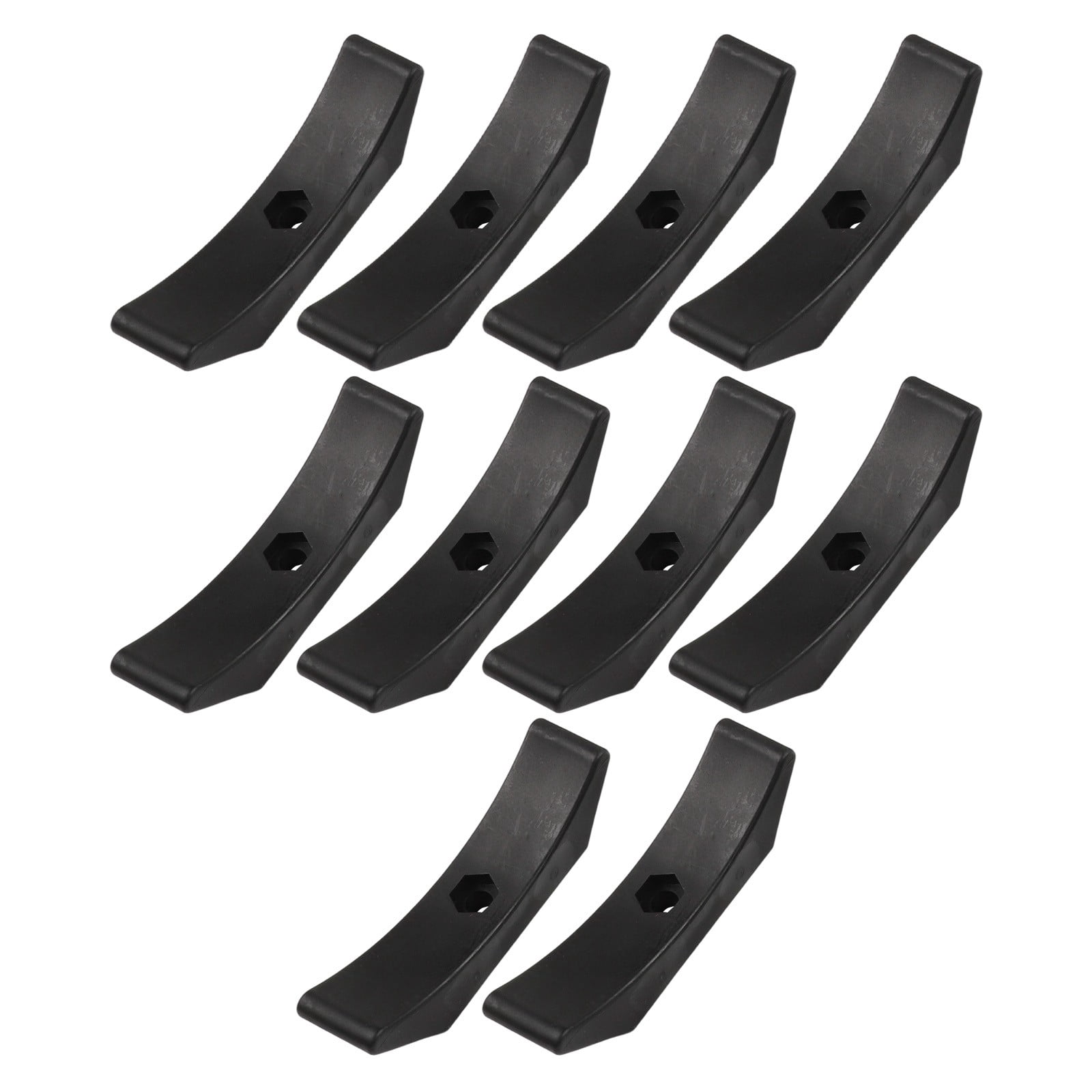 Wodtesl 10 Rubber Dumbbell Holders Ideal Saddle Racks for Home Gyms and Fitness Studios