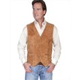 thumbnail image 1 of Scully 507-212-XXL Gilet en Cuir pour Hommes avec Boutons-Pression en Agneau - Rouille - TTG, 1 of 1