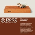 thumbnail image 4 of John Boos RA-Board Reversible Wood Cutting Board, 18"x 12" x 2 1/4", Cherry, 4 of 11