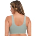 thumbnail image 3 of Joyspun Women’s Wire-Free Bonded Longline Square Neck Bra, Sizes XS-XXXL, 3 of 6