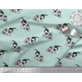 thumbnail image 2 of Soimoi Crepe Silk Fabric Basset Hound Dog Fabric Prints by Yard 42 Inch Wide, 2 of 3