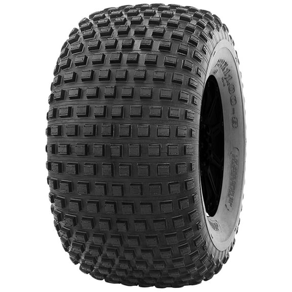 22x11-8 Vision P323 Journey ATV  Load Range C Black Wall Tire