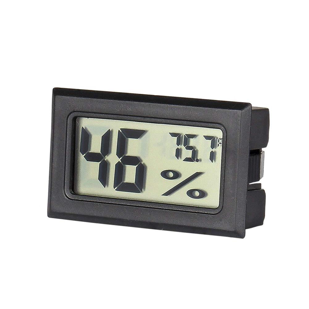 Details about   Thermometer Temperature Mini LCD Meter Gauge Hygrometer Humidity Celsius Digital 
