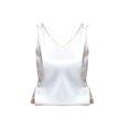 thumbnail image 2 of White Womens Blouses V Neck Large Size Suspender Vest In Summer Versatile Temperament Sleeveless Top Summer Tops for Women, 2 of 4