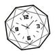 thumbnail image 5 of Reloj de pared colgante decorativo con números fáciles de leer, moderno y silencioso, para decoración del hogar, oficina, interior, tienda, cocina y, 5 of 8