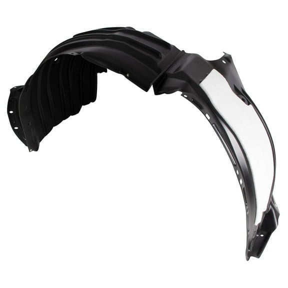 TRQ Front Left Inner Fender Liner Black Drivers Side Fits Select 2016-2022 Mazda CX-9 MA1248150