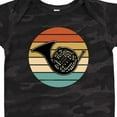 thumbnail image 4 of Inktastic French Horn Retro Music Sunset Boys or Girls Baby Bodysuit, 4 of 5