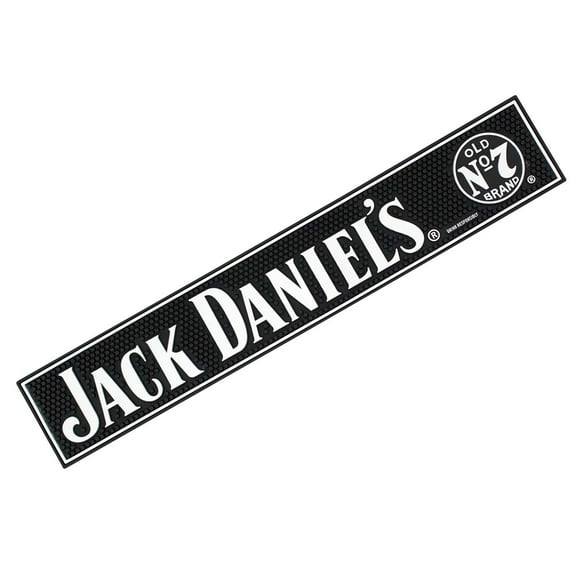 Jack Daniels 35108 Jack Daniels Black Bar Mat