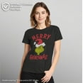 thumbnail image 2 of Women's Dr. Seuss Merry Grinchmas  Graphic T-Shirt, 2 of 9