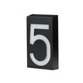 thumbnail image 1 of Youkk Number Light Doorplate Guide-board Solar Wall Lamp Plaque Garden Lantern Rechargeable Address House Powered Waterproof Zero Five, 1 of 6