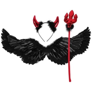 Forum Novelties 81211 Red Devil Wings, Red/Black, Standard, Multicolor