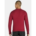 thumbnail image 3 of Tribekka 44 Men's Textured Crewneck Sweater, Sizes XS-3XL, 3 of 5