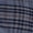 Blue Twilight Windowpane Plaid, variant on Women's Plus Button Front Woven Shirt with Long Puff Sleeves, Sizes 0X- 5X