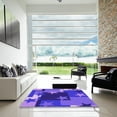 thumbnail image 6 of Ahgly Company Indoor Rectangle Patterned Purple Daffodil Purple Area Rugs, 5' x 7', 6 of 6