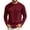 Wine #8, variant on DORKASM Mens Long Sleeve Shirt Crew Neck Lightweight Beach Shirts Solid Pullover Trendy Tee Vacation Lounge Tops Dark Purple M