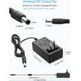 thumbnail image 3 of 12 power supply 12 volt 3 36 / adapter 12 power cord 2.5 2 to converter with 5.52.5 tip for baby bottle warmer 3 printer camera wireless router, 2 pack, 3 of 4