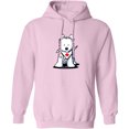 thumbnail image 2 of Inktastic Canada Day Westie Adult Hoodie Sweatshirt, 2 of 4