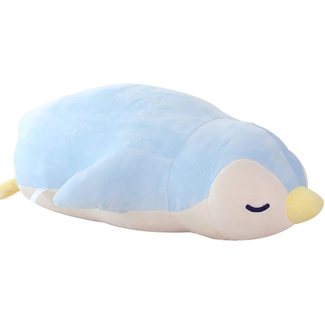 Peluches de pingüino, muñecos de pingüinos de dibujos animados, almohada de peluche rellena, regalo para niños y novia