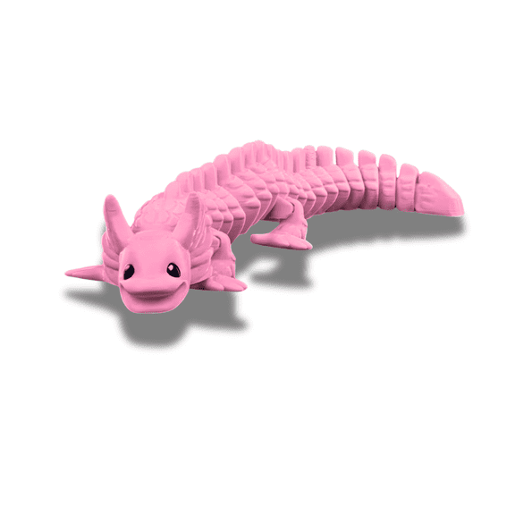 🦎✨ THE CUTEST PINK AXOLOTL IS HERE! ✨🦎