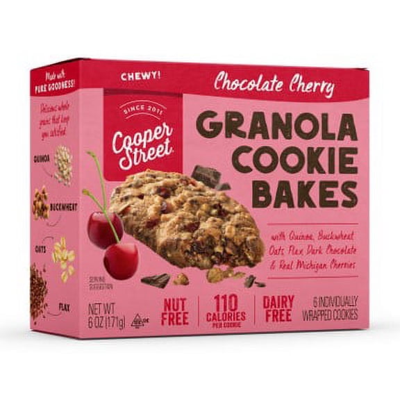 COOPER STREET GRANOLA BAKES CHOC CHERRY (PACK of 6)