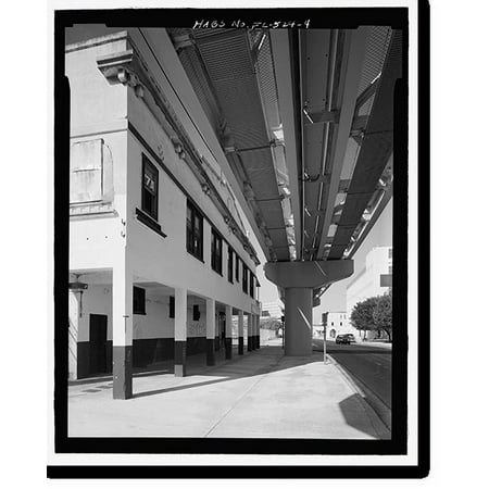 Historic Print, Dennis Apartments, 433-447 North Miami Avenue, Miami, Dade County, FL - 4, 18" x 24"