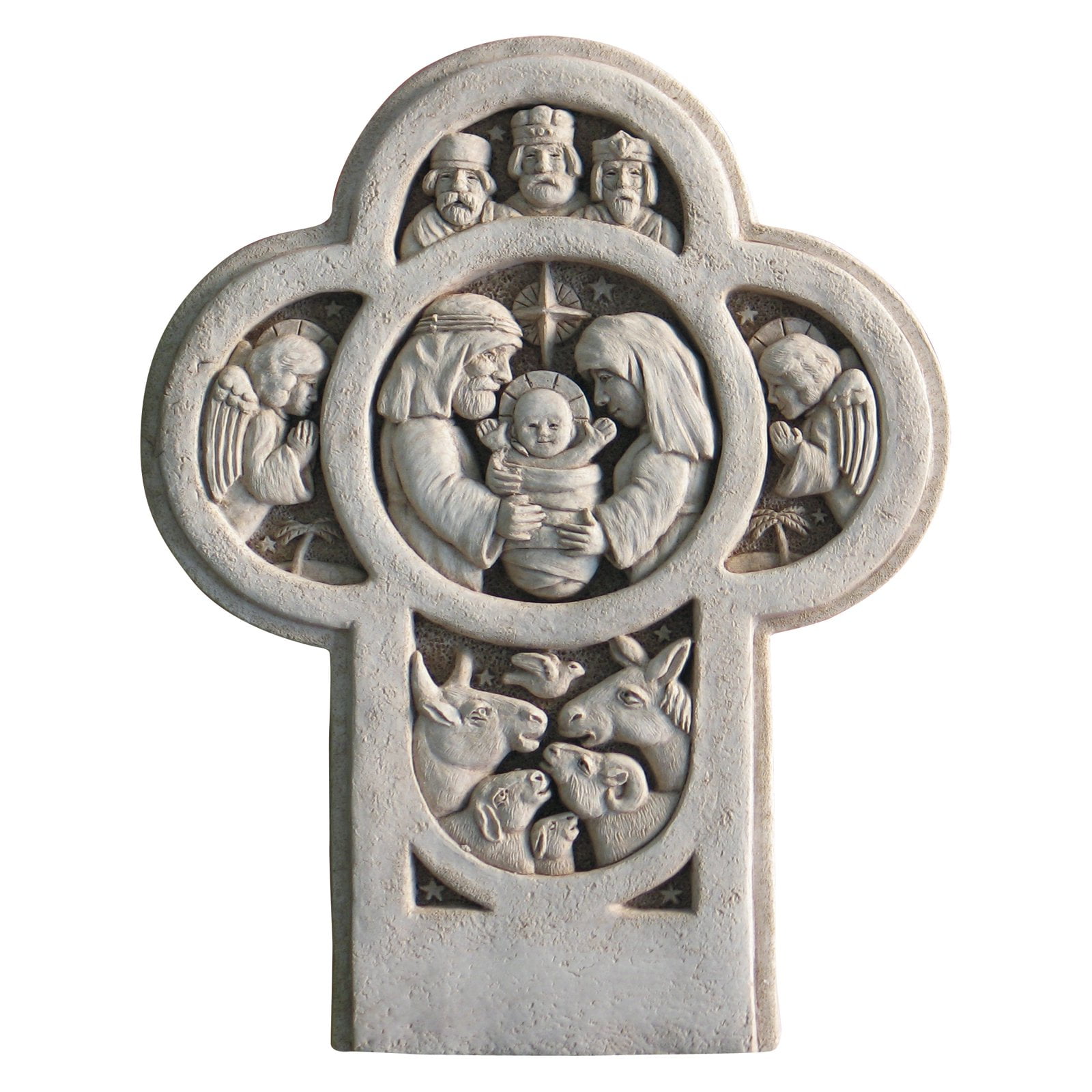 Nativity Cross Wall Plaque Walmart Com Walmart Com