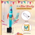 thumbnail image 6 of MyMealivos Mini Wacky Waving Inflatable Tube Guy - Desktop Dancing Inflatable Tube Man with Blower for Adults, Home Party Scenes-Rocket, 6 of 7