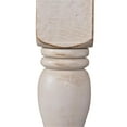 thumbnail image 3 of Rustic French Console in Distressed White/Brown Wood Dining Sideboard/Sofa Table, 3 of 7