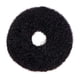 thumbnail image 3 of Lote de 50 arandelas de fieltro para correas de guitarra, piezas de instrumentos musicales Negro, 3 of 9