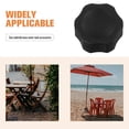 thumbnail image 4 of CTIRCHIU 2Pcs Black Patio Umbrella Base Cover Water Resistant Drain Hole Protects Against Rust, 4 of 11