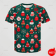 thumbnail image 1 of Camiseta con estampado de Feliz Navidad en 3D para hombre, camisetas informales de manga corta, camisetas gráficas de Navidad Unisex, ropa para hombre, Tops, nueva moda, 1 of 5