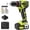 20V Brushless Drill, variant on 20V Cordless Impact Drill-1/2" Power Drill/Driver Set,445in-lbs Torque ,2 Variable Speeds, 43 count Bits w/case,2.0Ah  &   Included, Power Tools