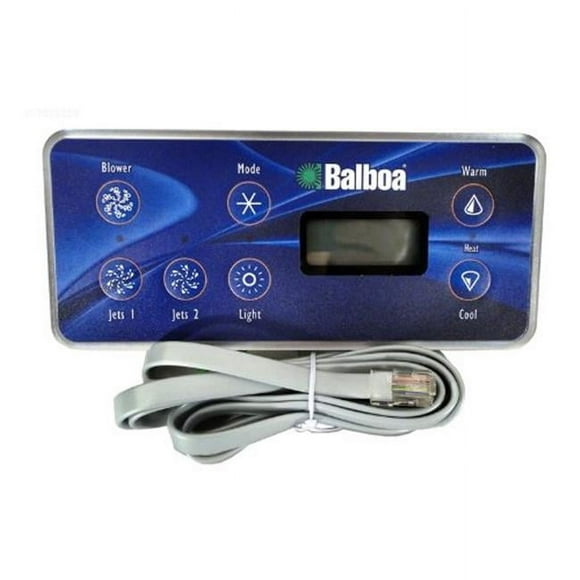 Balboa Water Group 53189-01 Control Keypad 7 Button LCD Std Digital