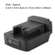 thumbnail image 1 of Para adaptador de batería para adaptador de batería de 18v abds de alta para batería de iones de litio de 18v para conversión de adaptador de batería m18, 1 of 7