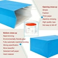 thumbnail image 4 of AZOWA Blue Gift Bags Large Kraft Paper Bags with Handles (12.2 x 10.2 x 4.7 in, Blue, 25 Pcs), 4 of 7