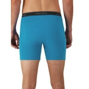 Underwear Boxer Briefs Pack, 6-Pack, Cool & Breathable Cotton, Moisture-Wicking