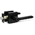 thumbnail image 3 of Berlin Modisch Entry Lever Door Handle Lock And Key Slim Square Locking Lever Set [For Front Door Or Office] Reversible For Right & Left Sided Doors Heavy Duty - Iron Black Finish, 3 of 4