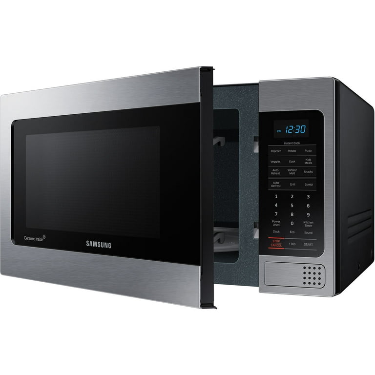 Samsung 1.1 cu. ft. Counter Top Microwave - Stainless Steel - Walmart.com