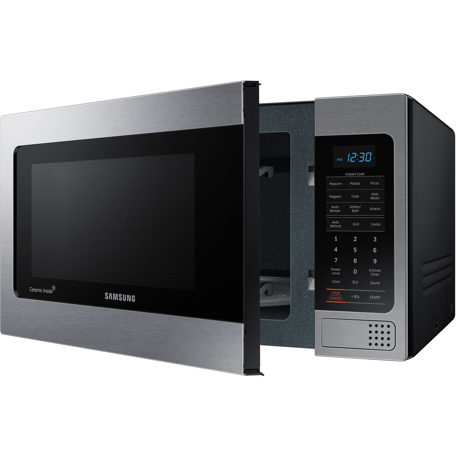 Samsung 1.1 cu. ft. Counter Top Microwave - Stainless Steel - image 3 of 6