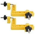 thumbnail image 4 of 90° Positioning Square, Woodworking Splicing Clamp 2 Sets  For Frames Cabinets Making For Furniture Assembly Yellow, 4 of 8