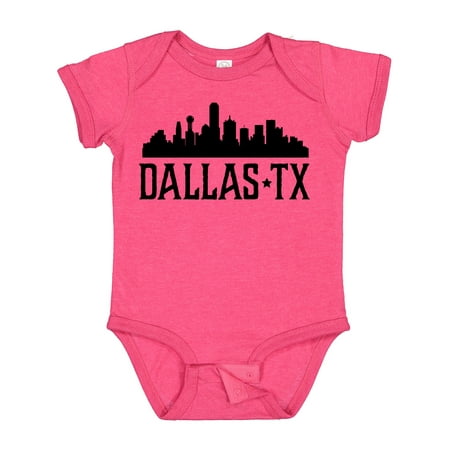 

Inktastic Dallas Texas City Skyline Gift Baby Boy or Baby Girl Bodysuit
