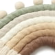 thumbnail image 2 of Bienvenido Rainbow colgante decorativo de arco iris tejido a mano para colgar en la pared con varilla de ventosa y cuerda, adecuado para dormitorio, apartamento, sala de estar, dormitorio y, 2 of 7