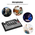 thumbnail image 3 of Tarjeta de sonido profesional F007 para streaming y gaming con Bluetooth - Procesador dual DSP y batería recargable incluida, 3 of 5