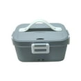 thumbnail image 2 of Vxdvou 80W Electric Lunch Box, 1.8L Portable Food Warmer with 110V & 12V Power Cords, Leak-Proof Stainless Steel Food Heater for Office, Home, Truck, Car, and Outdoor Use, 2 of 2