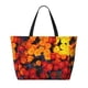 thumbnail image 2 of Fotbe Marigold Flowers In Different Colors Bolsa de Viaje para Playa - Resistente al Agua, Bolsa Tote de Gran Capacidad y Ligera con 7 Bolsillos para Mujeres y Hombres, 2 of 7