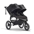 thumbnail image 1 of Baby Jogger Summit X3 Cochecito doble para correr, color negro medianoche, cochecito para dos, marcha suave para caminar o trotar, plegado compacto, mayor flujo de aire, neumáticos todoterreno llenos, 1 of 5