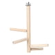 thumbnail image 4 of Soporte para pájaros, soporte de madera para jaulas de pájaros, percha para pájaros, soporte para pájaros para mascotas, eficiencia óptima, 4 of 9