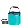 thumbnail image 1 of Portable Foldable Fishing Bucket Live Bait Fishing Bag EVA Fish Bucket Fish Protection Water Box ,Versatile Storage, 1 of 8