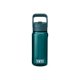 thumbnail image 2 of Botella de agua Yeti Yonder de 600 ml/20 oz con tapa de pajita, color agave, verde azulado, 2 of 7