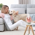 thumbnail image 4 of Binwennn Twin Window Fans Windows Fans Mini Small Fan Desktop Fan Turbine Foldable Cool Wind Humidification Spray Fan Practical Small Fan Functional Humidifier Fan (Rechargeable), 4 of 5